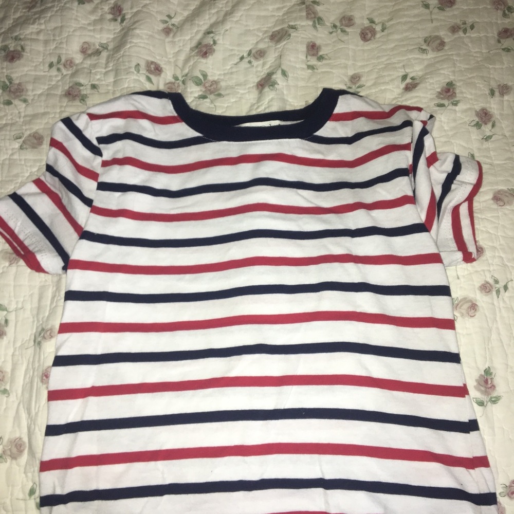 Juniors striped shirt